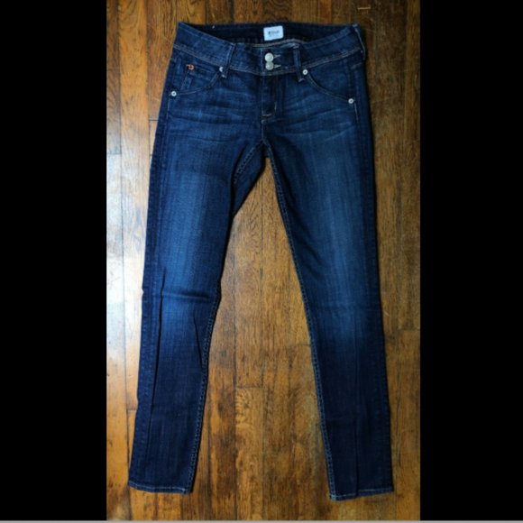 HUDSON Collin Flap Dark Wash Skinny Jean Sz 26 - Picture 2 of 8